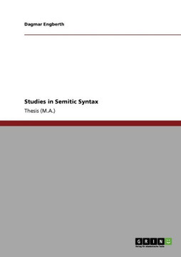Studies in Semitic Syntax Studies in Semitic Syntax