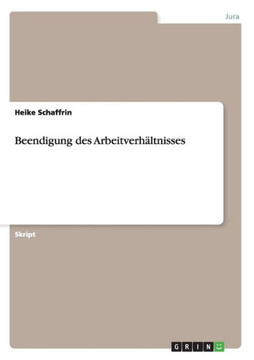 Beendigung des Arbeitverh?tnisses