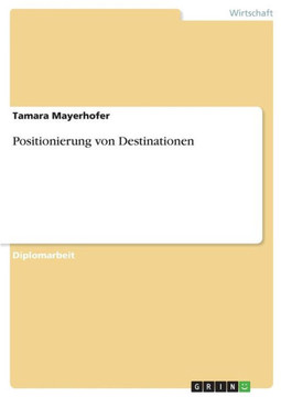 Positionierung von Destinationen Positionierung von Destinationen
