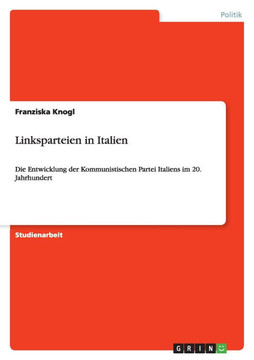 Linksparteien in Italien: Die Entwicklung der Kommunistischen Partei Italiens im 20. Jahrhundert
