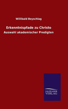 Erkenntnispfade zu Christo Erkenntnispfade zu Christo