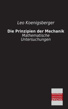 Die Prinzipien Der Mechanik