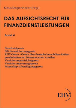 Aufsichtsrecht für Finanzdienstleistungen