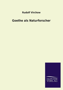 Goethe als Naturforscher