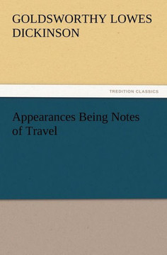 Appearances Being Notes of Travel