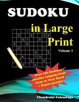 Sudoku: In Large Print (Volume 1) Sudoku: In Large Print (Volume 1)