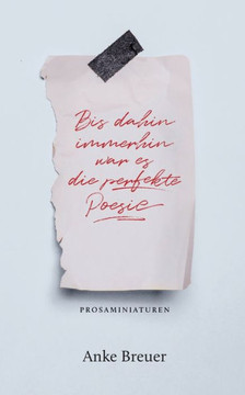 Bis dahin immerhin war es die perfekte Poesie: Prosaminiaturen (German Edition)