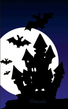Draculas Schloss: Notizbuch, Notebook, Einschreibbuch, Tagebuch, Diary, Notes, Buch f?r Notizen im praktischen Pocketformat, Geschenkbuc