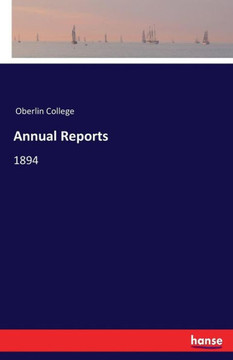 Annual Reports: 1894