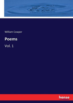 Poems: Vol. 1 Poems: Vol. 1