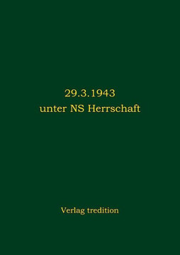 Berlin 29.3.1943 unter NS Herrschaft