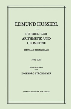 Studien Zur Arithmetik Und Geometrie: Texte Aus Dem Nachlass (1886-1901)