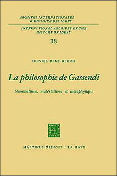 La Philosophie de Gassendi: Nominalisme, Mat?rialisme Et M?taphysique