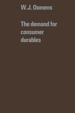 The Demand for Consumer Durables