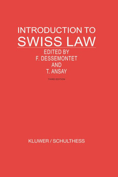 Introduction to Swiss Law Introduction to Swiss Law