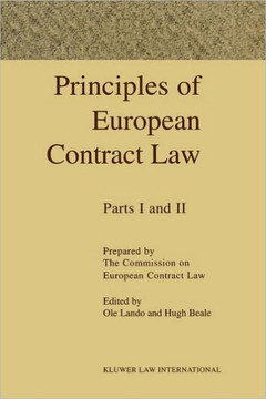 Principles of European Contract: 2 Volumes