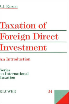 Taxation of Foreign Direct Investment, an Introduction