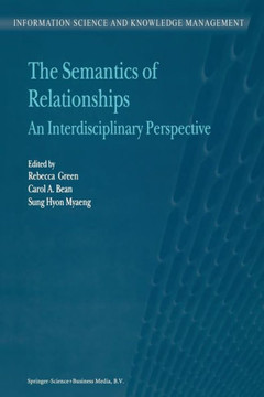 The Semantics of Relationships: An Interdisciplinary Perspective