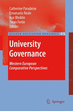 University Governance: Western European Comparative Perspectives