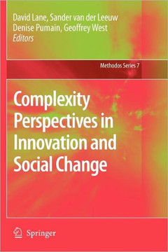 Complexity Perspectives in Innovation and Social Change Complexity Perspectives in Innovation and Social Change
