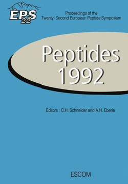 Peptides 1992: Proceedings of the Twenty-Second European Peptide Symposium September 13--19, 1992, Interlaken, Switzerland Peptides 1992: Proceedings of the Twenty-Second European Peptide Symposium September 13--19, 1992, Interlaken, Switzerland
