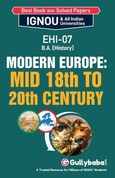 EHI-07 Modern Europe: Mid 18th to Mid 20th Century