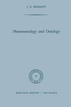 Phenomenology and Ontology