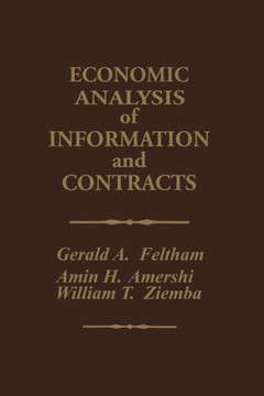 Economic Analysis of Information and Contracts: Essays in Honor of John E. Butterworth