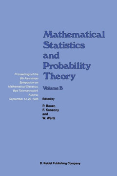 Mathematical Statistics and Probability Theory: Volume B Statistical Inference and Methods Proceedings of the 6th Pannonian Symposium on Mathematical