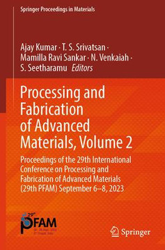 Processing and Fabrication of Advanced Materials, Volume 2: Proceedings of the 29th International Conference on Processing and Fabrication of Advanced
