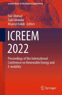 Icreem 2022: Proceedings of the International Conference on Renewable Energy and E-Mobility