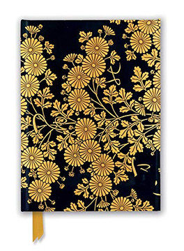 Uematsu Hobi - Box Decorated With Chrysanthemums Foiled Journal