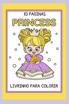 Livrinho para colorir princesas