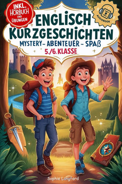 Englisch Kurzgeschichten f?r die 5./6. Klasse: Spannende Geschichten f?r einfaches Englischlernen! Mit H?rbuch, Vokabeln und ?bungen - So macht Englis