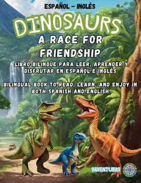 Dinosaurs: A Race for Friendship / Dinosaurios, una Carrera por la Amistad: A bilingual interactive book to read, play, and learn