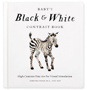 Baby's Black And White Contrast Book: High-Contrast Art For Visual Stimulation At Tummy Time