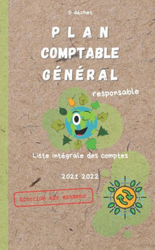 Plan comptable g?n?ral responsable - Liste int?grale des comptes - 2021 2022
