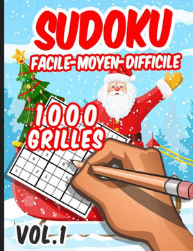 Sudoku facile-moyen-difficile 1000 grilles
