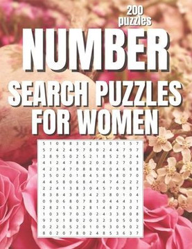 Number Search Puzzle for Women: Large Print Number Search Book for Adults and Seniors - Large Print