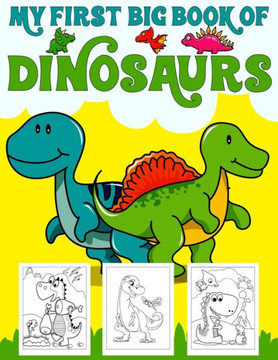 My First Big Book Of Dinosaurs: Big Dinosaur Coloring Book for Kids: Fantastic Dinosaur Coloring Book for Boys, Girls, Toddlers, Preschoolers, Kids 3- My First Big Book Of Dinosaurs: Big Dinosaur Coloring Book for Kids: Fantastic Dinosaur Coloring Book for Boys, Girls, Toddlers, Preschoolers, Kids 3-
