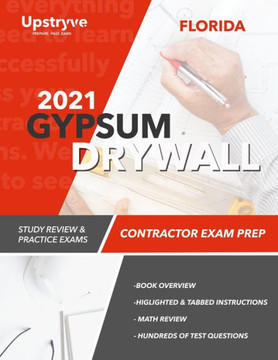 2021 Florida Gypsum Drywall Contractor Exam Prep: Study Review & Practice Exams