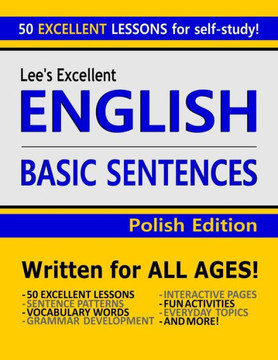 Lee's Excellent English Basic Sentences - Polish Edition