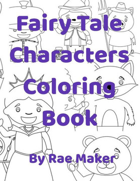 Fairy Tale Characters Coloring Book