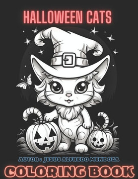 Halloween Cats: Coloring Book