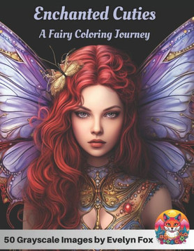 Enchanted Cuties: A Fairy Coloring Journey: Faeries and Fae: An Adult Coloring Book Journey Through a Magical Realm of Beautiful Girls,