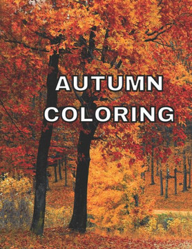 Autumn Coloring: Mandala autumn coloring