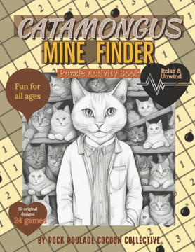 Mine Finder, CATamongus: Mine Finder puzzle game book
