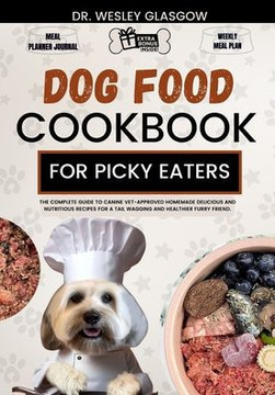Dog Food Cookbook for Picky Eaters: The Complete Guide to Canine Vet-Approved Homemade Delicious and Nutritious Recipes for a Tail Wagging and Healthi