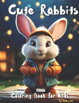 Cute Rabbits Coloring Book For Kids: Bunny rabbit Bunny Coloring Book For Girls, Boys, And Easter Coloring Pages For Toddlers And Preschoolers Who Lov