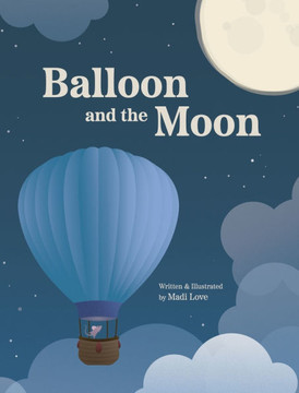Balloon and the Moon - Large Print